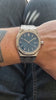 William Corbier RIDGE Dark Azure customer video: blue dial steel watch worn on a wrist