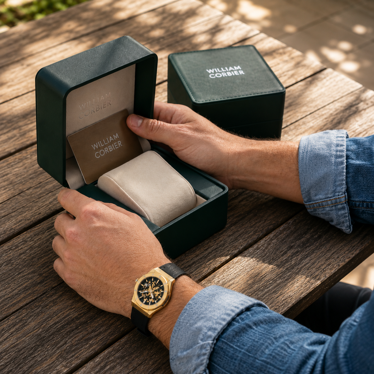 We don't sell watches. We sell presence.
