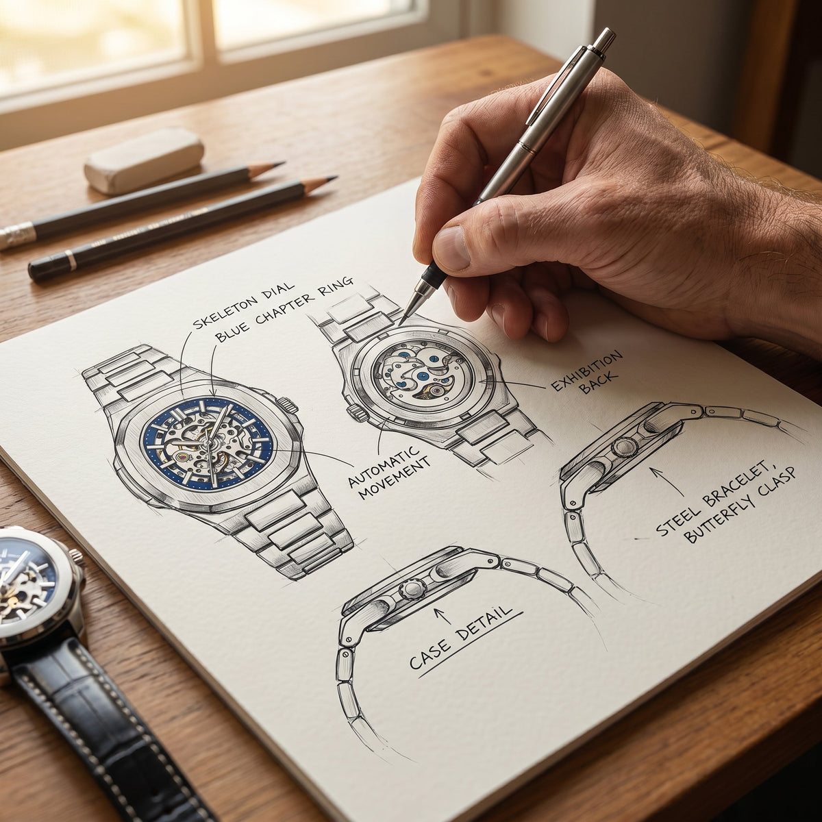 It started with the details.
